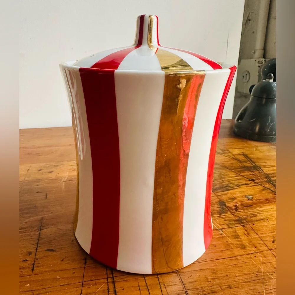 RARE Collectible Jonathan Adler MEGA CALORIFIC Vice Collection Canister